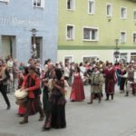 Festzug mit Mittelalterkostümen (1000 Jahrfeier)